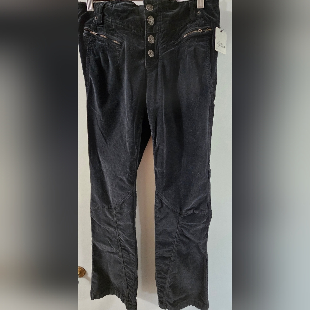 Free People Hit Back Slim Flare Pants